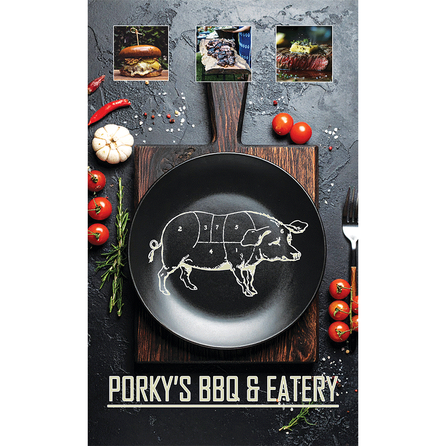 Picture of menu cover